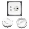 EU Power Socket Electrical Outlet Baby Kids Child Safety Guard Protection