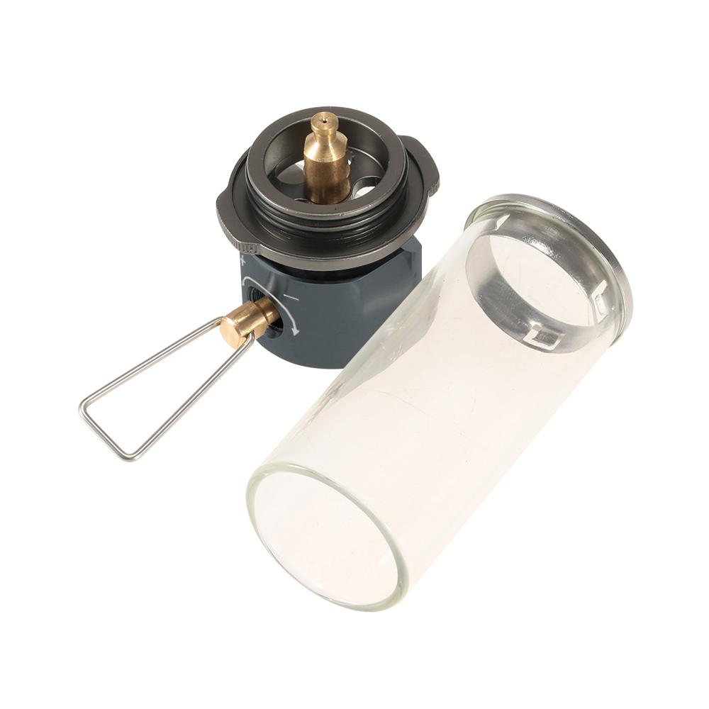Lamp Light Butane Gas Light Lantern with Gas Adapter Conversion Head for Camping Picnic Self-driving