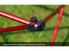 Compact Ultra-light Aluminum Folding Picnic Table for Outdoor Camping and Barbecue