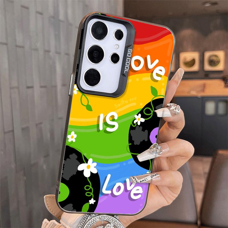 LGBT Tęczowa Miłość To Miłość Miękkie Etui na Telefon dla Samsung A17 A16 A15 A14 A13 A57 A56 A55 A54 A53 A37 A36 A35 A34 A33 A26 A25 A24 A2