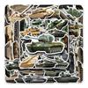 50 Fotos Militärfan Panzer Graffiti Persönlichkeit Cool Trendy Manuell DIY Skateboard Koffer Aufkleber Wasserdicht