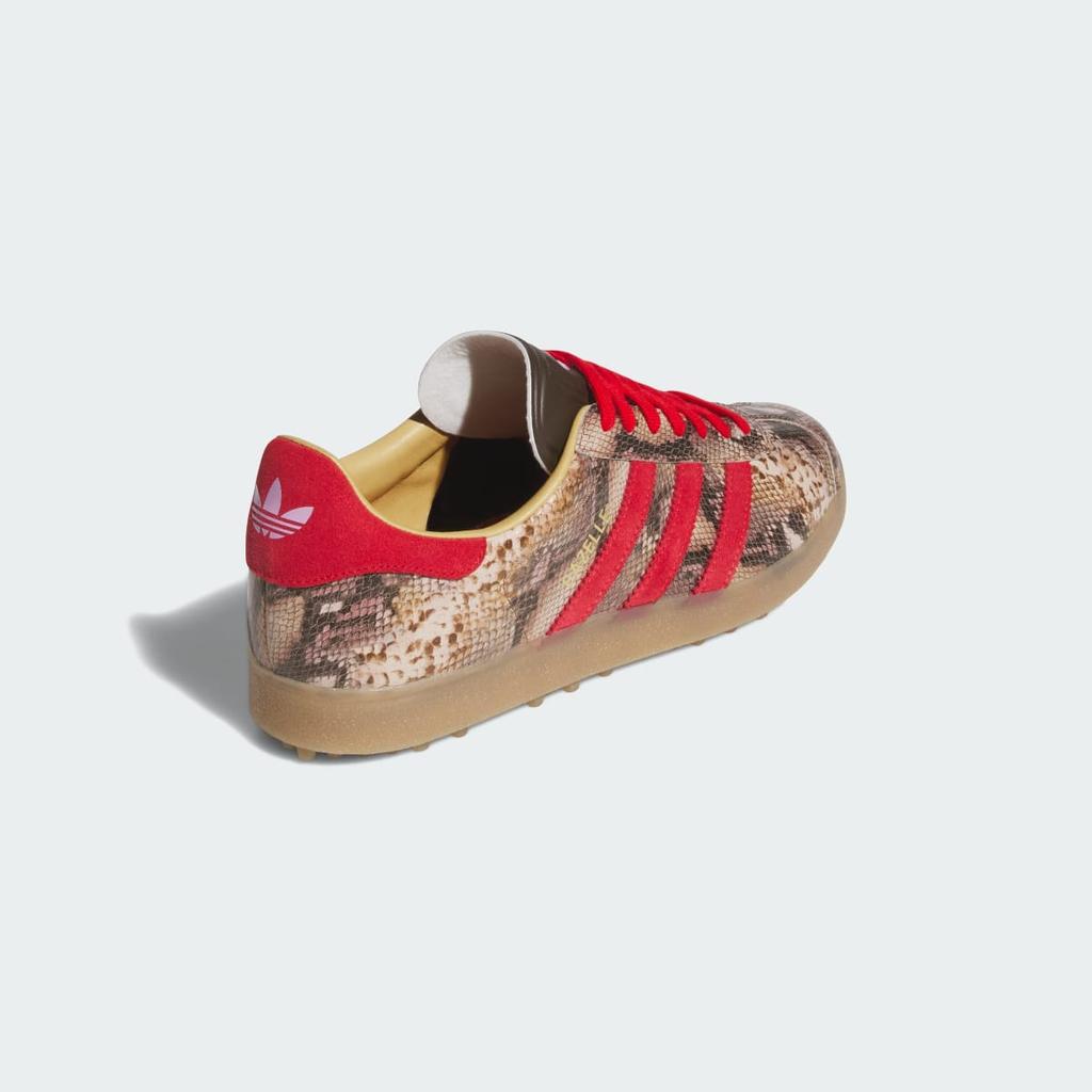 adidas Gazelle Golf LUX JP7703 Unisex Originals Sneakers Preloved Brown / Better Scarlet / Bliss Lilac