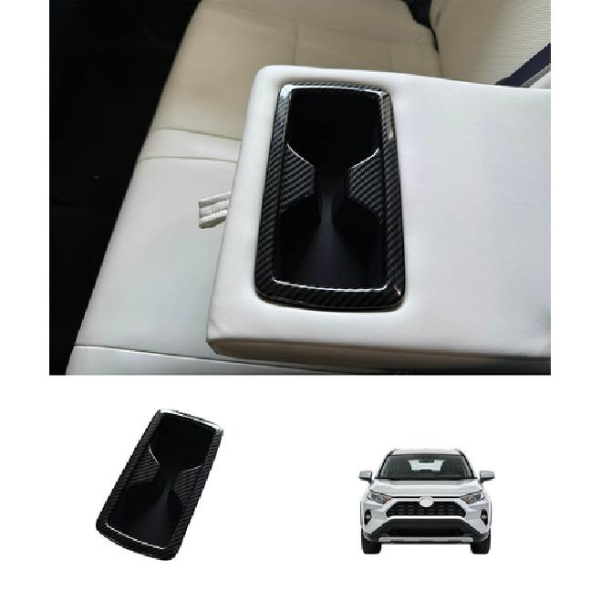 

Car Accessories For Toyota RAV4 Rear Water Cup Holder Cover Frame Trim 2026