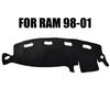 Perfectly Tailored Dashboard Protector Not Slip Dashboard Pad Vehicle Dashboard Cover Suitable for 1998-2001 1500 2500 3500