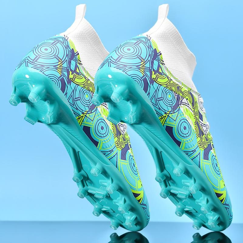 

Hot Selling Unisex Sneakers Youth Grass Anti Slip Men Women Football Shoes Affordable Durable Adult Professional Soccer Shoes 33
