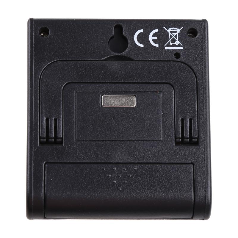 Eleganter digitaler Küchentimer Edelstahl Starker Magnetrücken Lauter Alarm Großes Display zum Kochen Lernen Sport