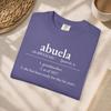 Abuela Est 2027 Shirt, Spanische Schwangerschaftsankündigung, Zur Abuela befördert, Comfort Colors® 1717