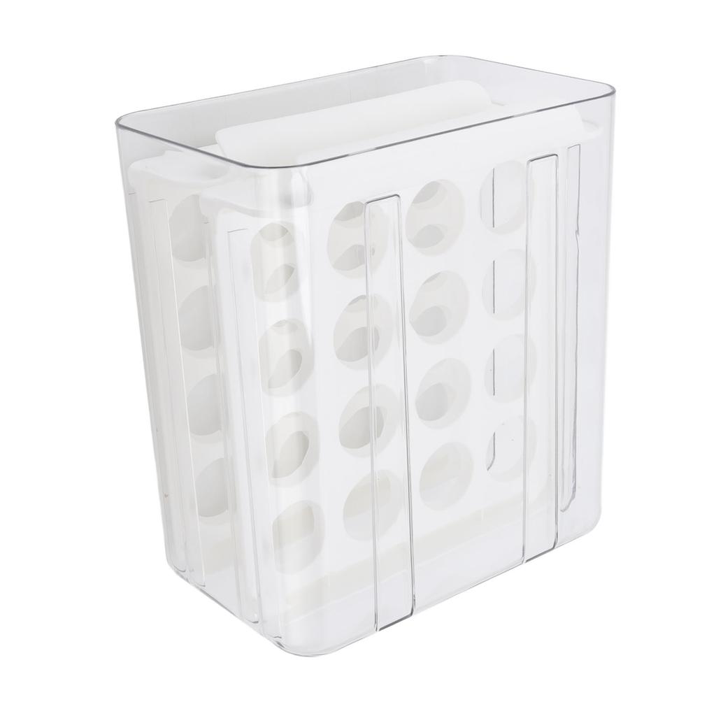 Egg Drawer Double Layer Transparent 32 Lattice Large Capacity Egg Storage Box for Refrigerator