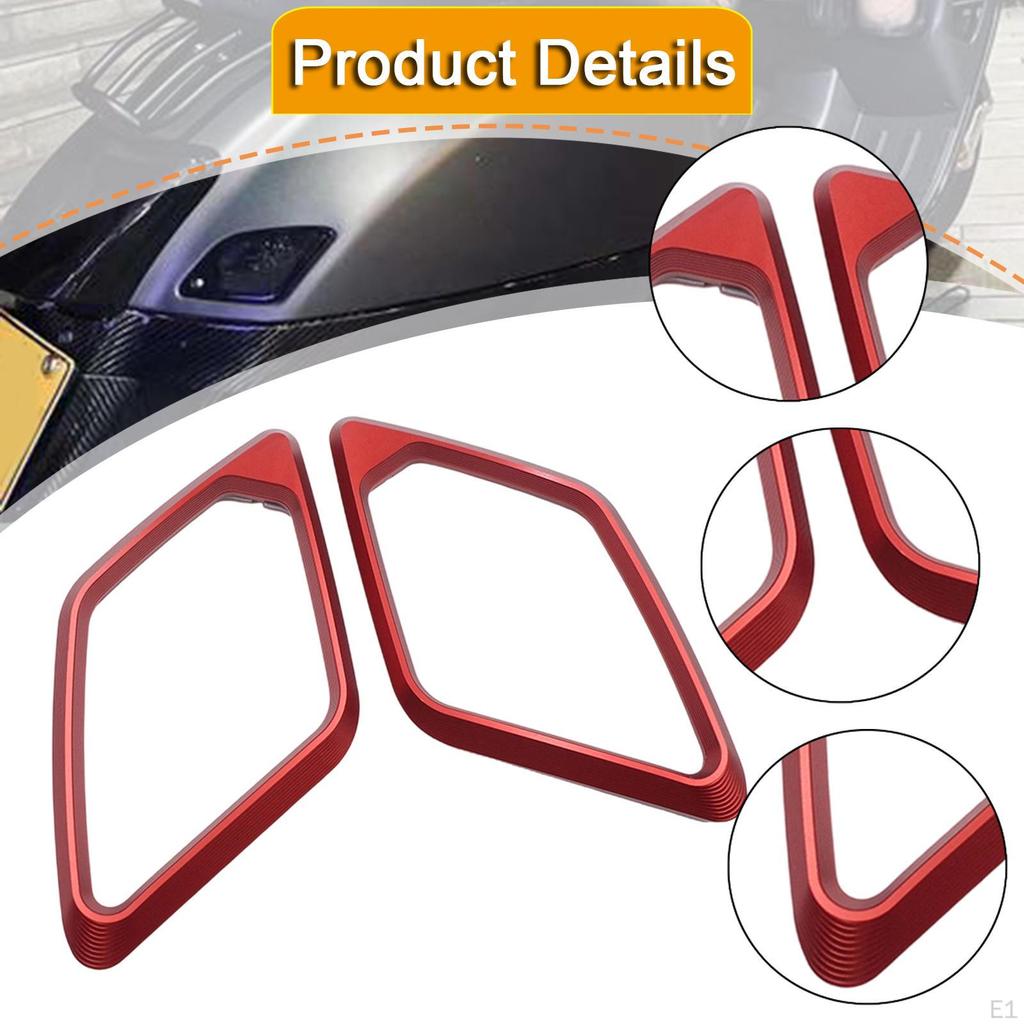 Motorcycle Turn Cover Frame Sturdy Easy To Install Parts Aluminum Alloy Replace for GTS 250