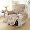 First Class Recliner Sofa Cushion Non-slip Morandi Quilted Single Manicure All-in-one Cover Cloth Cover