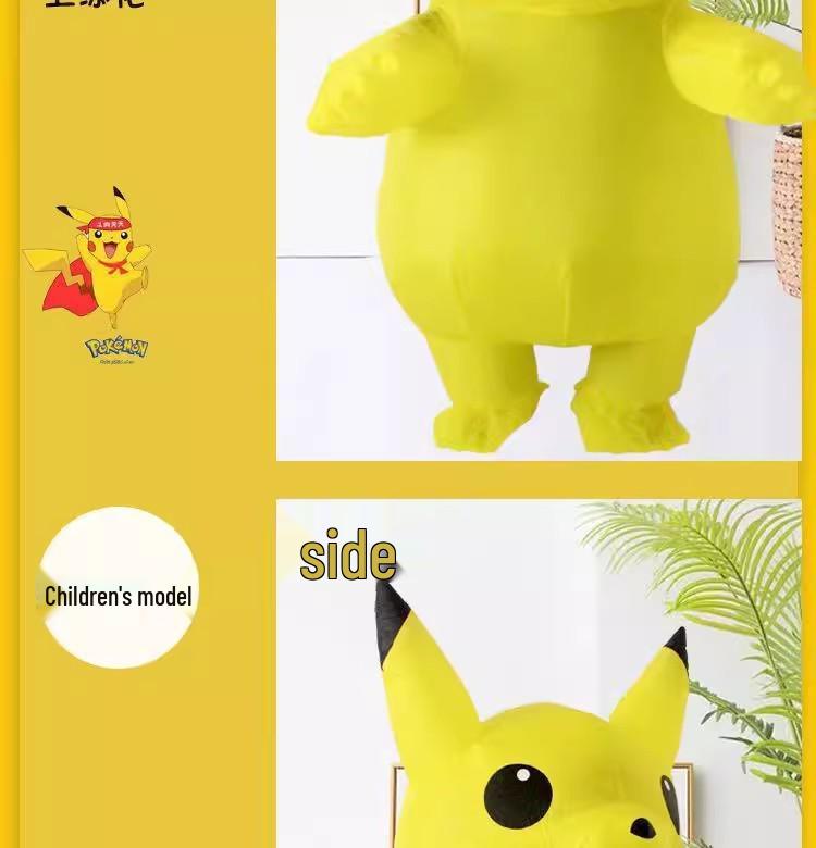 Children's Halloween Detective Inflatable Costume Doll for Cosplay