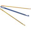 3Pcs Crochet Hooks Durable Sewing Needles with Hole Eye for for Knitting Sweaters Scarves Gloves