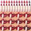 12 Farben Nude Rose Lipliner Stift Lippenkontur Farbe Make-up Wasserdicht Lang Anhaltend Feuchtigkeitsspendender Wachsmalstift Lippenstift Stift Lippen-Make-up