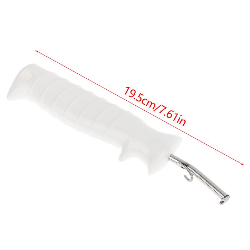 Fishing Hook Remover Tool Stainless Steel Quick Painless Extractor For Safe Removal 19Cm Angled Design Minimize Tissue Damage