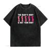 Anti Abortion Pro Life The Baby S Body Is Not Your T Shirt Black Vintage Washed Top For Everyday Wear Designer Clothes Slightly