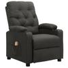 Day and Night - Day and Night Dark Grey Fabric Massage Chair