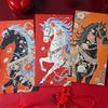 6pcs Traditional Money Envelope Cartoon Red Envelope Chinese New Year Envelope  Wedding