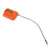 Luggage Lock TSA Approved 3 Digit Password Resettable Orange Combination Padlock for Travel