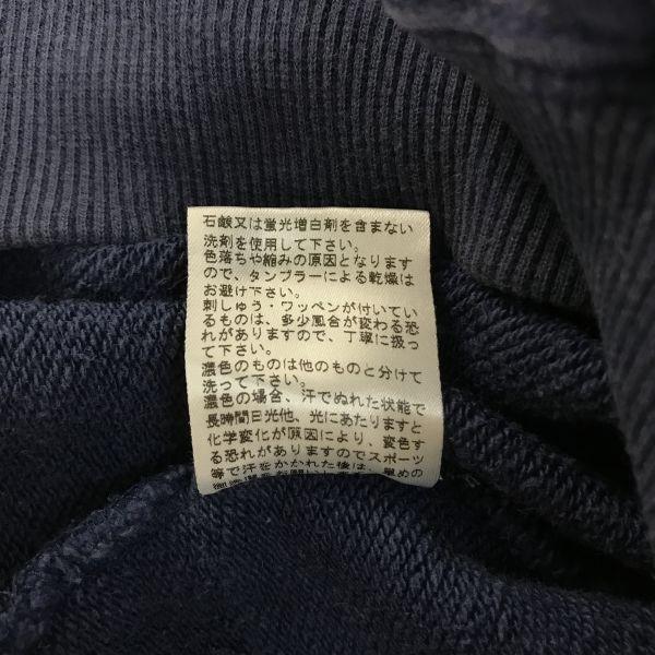 CAPTAIN SANTA Sweat Zip Hoodie Navy Size S Men Japanese Official(USED)