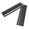 Aluminium Multi-Lineal Multifunktionaler Winkelmesser zum Zeichnen von Kreisbögen und Parallellinien