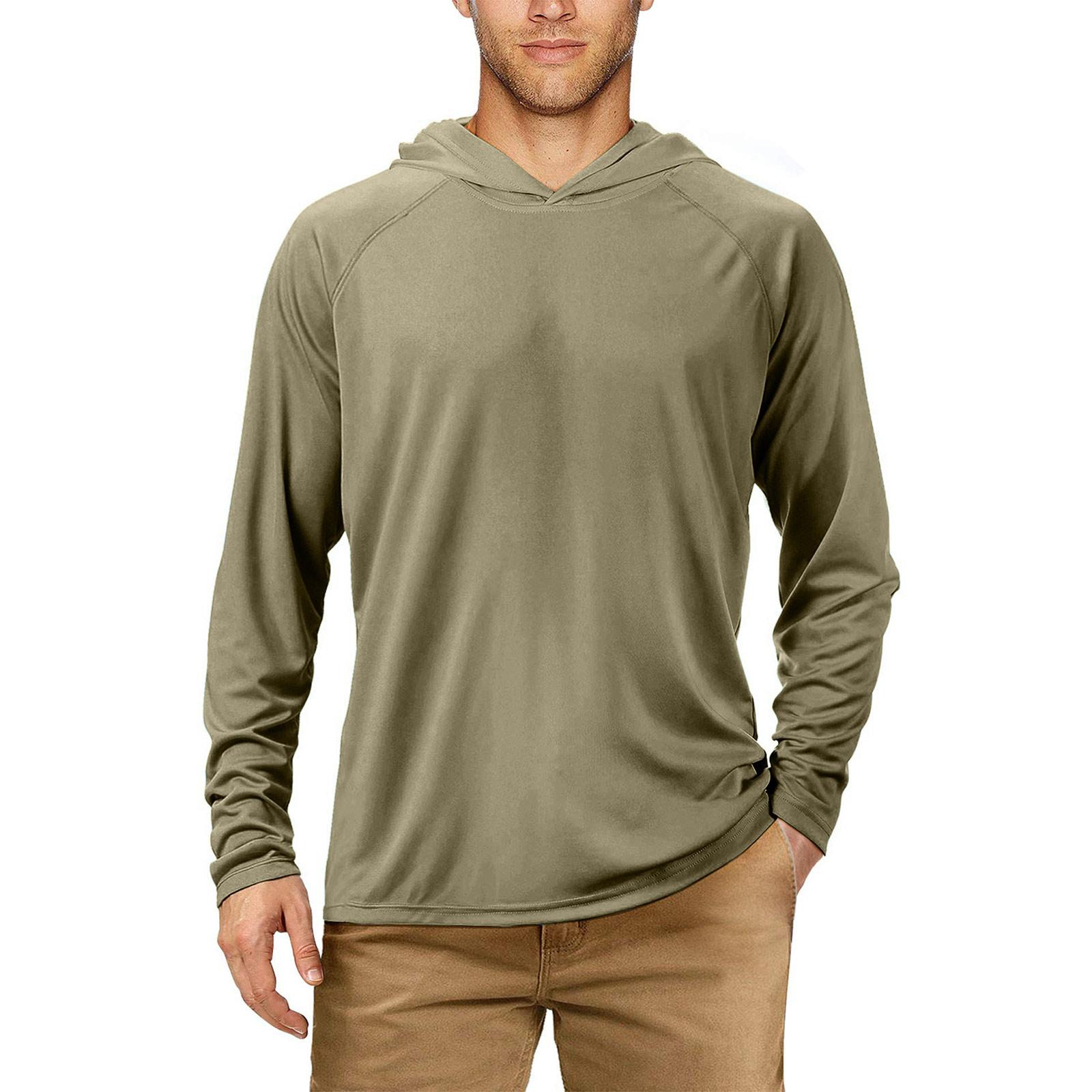 

Мужская куртка-ветровка с капюшоном для активного отдыха, походов и альпинизма, рыболовный костюм, быстросохнущий топ L