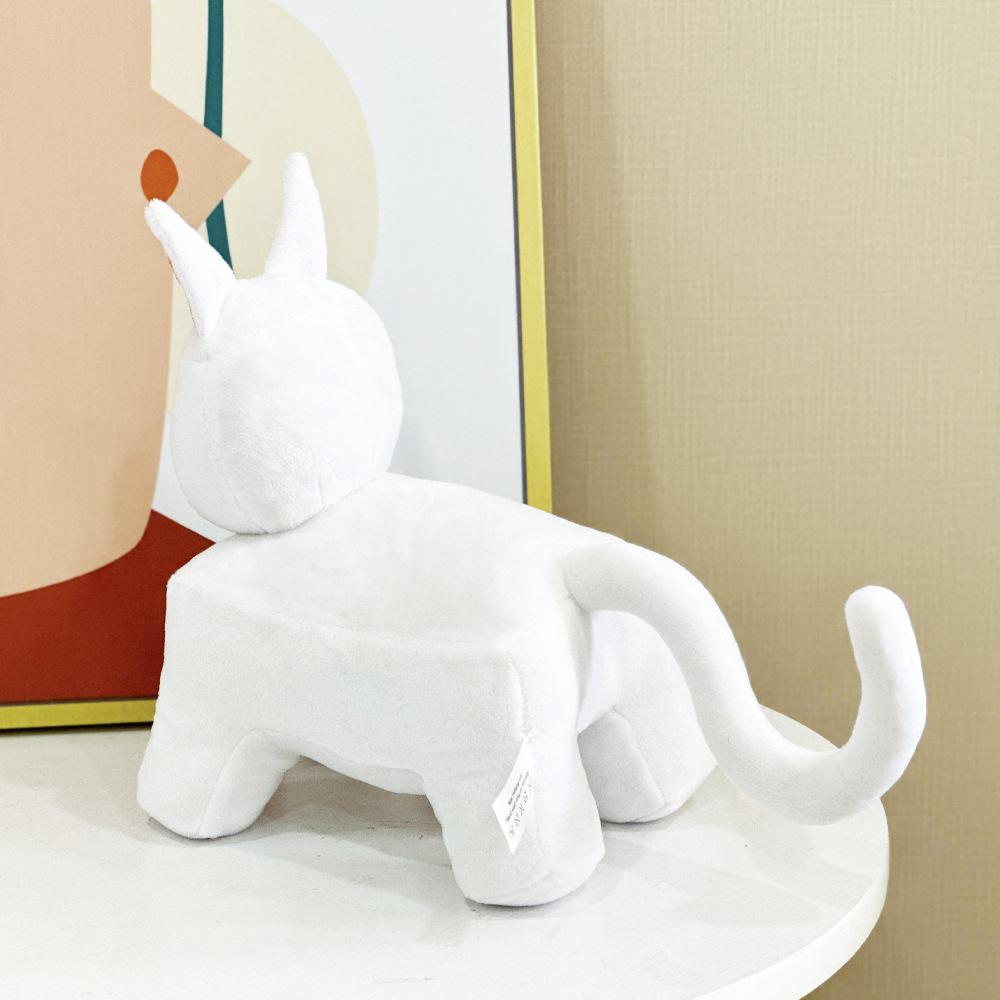 Roblox Classic Kitty Plüschpuppe Niedliche Katze Plüschtier Kawaii Weich Anime Cartoon Puppen Gaming Peripherie Kinder Spielzeug Geburtstagsgeschenke