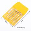 13pcs 0.6-2.0mm Precision Screwdriver Set for Watchmaker High Hardness Steel Micro Cross Repair Kit for Watches Glasses Jewelry