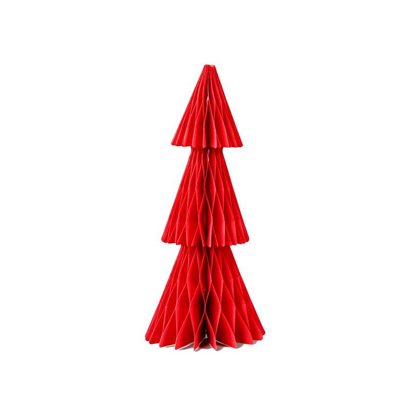 Origami Honeycomb Christmas Tree Tabletop Ornament for Home and Party Decor