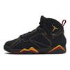 Air 7 Kids High Top Basketball Shoes Black Yellow Comfortable Trendy Anti Slip Shock Absorbing Durable DJ2778-081