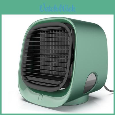 Refroidisseur d'air de bureau USB portable Ventilateur mini puissant avec humidificateur pour la maison et le bureau