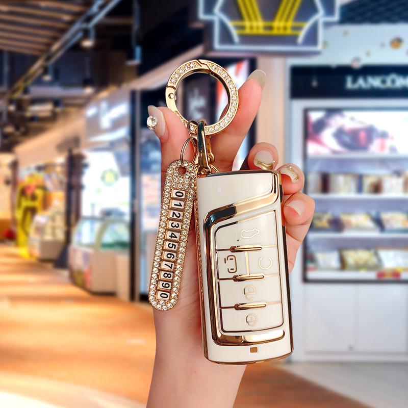 Durable Car Key Case for GAC GA468: Full Protection for GS3, GS5, GS8, M6, M8