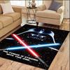 Star Wars Galaxy Printed Rug Non-Slip Floor Mat for Living Room Bedroom Kids Room Home Decor