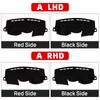 Car Dashboard Cover Avoid Light Pad Anti-UV Carpet Non-Slip Mat For Hyundai Solaris Accent RB 2010 2011 2012 2013 2014 2015 2016
