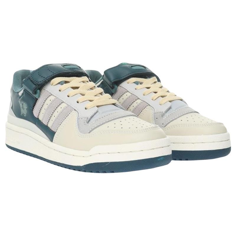 Adidas Originals Forum Low Sanxingdui Artist Zhang Quan Signed Gift Box Comfortable Retro Versatile Low Top Skate Shoes Unisex Sneakers HP2067