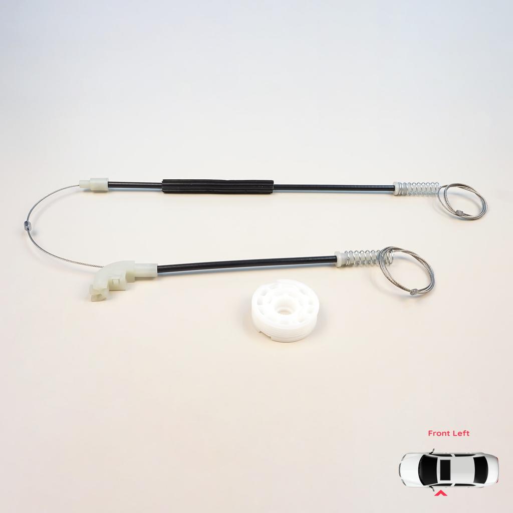 Set de reparare geam electric BWR5615 Față Stânga pentru Mitsubishi Carisma DA 1995-2006 4/5 Uși MR912459