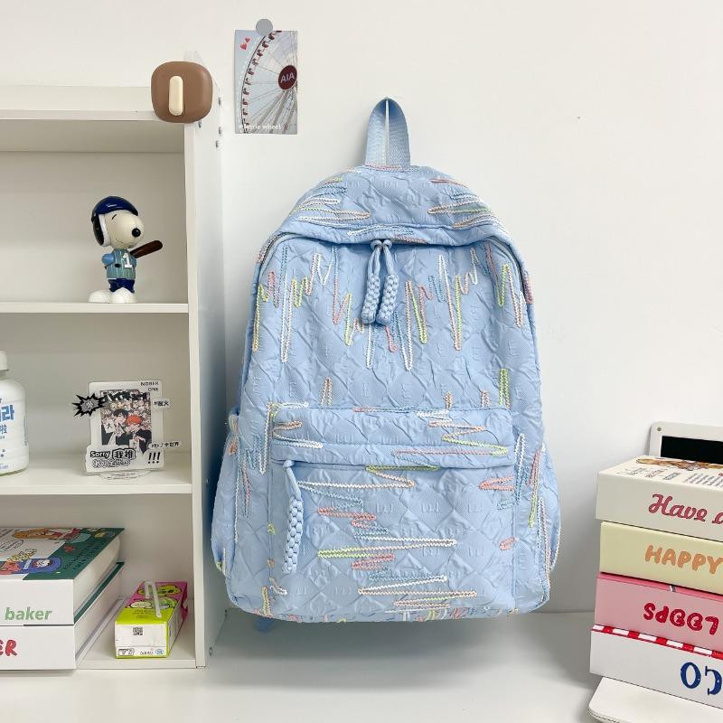 College student high value weight reduction schoolbag cute soft girl backpack ins bag women's versatile mini backpack