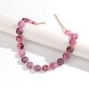 New Trendy Green Acrylic Geometric Beads Choker for Women Fashion Resin Crack Flat Circle Beaded Necklace Boho Jewelry Gift