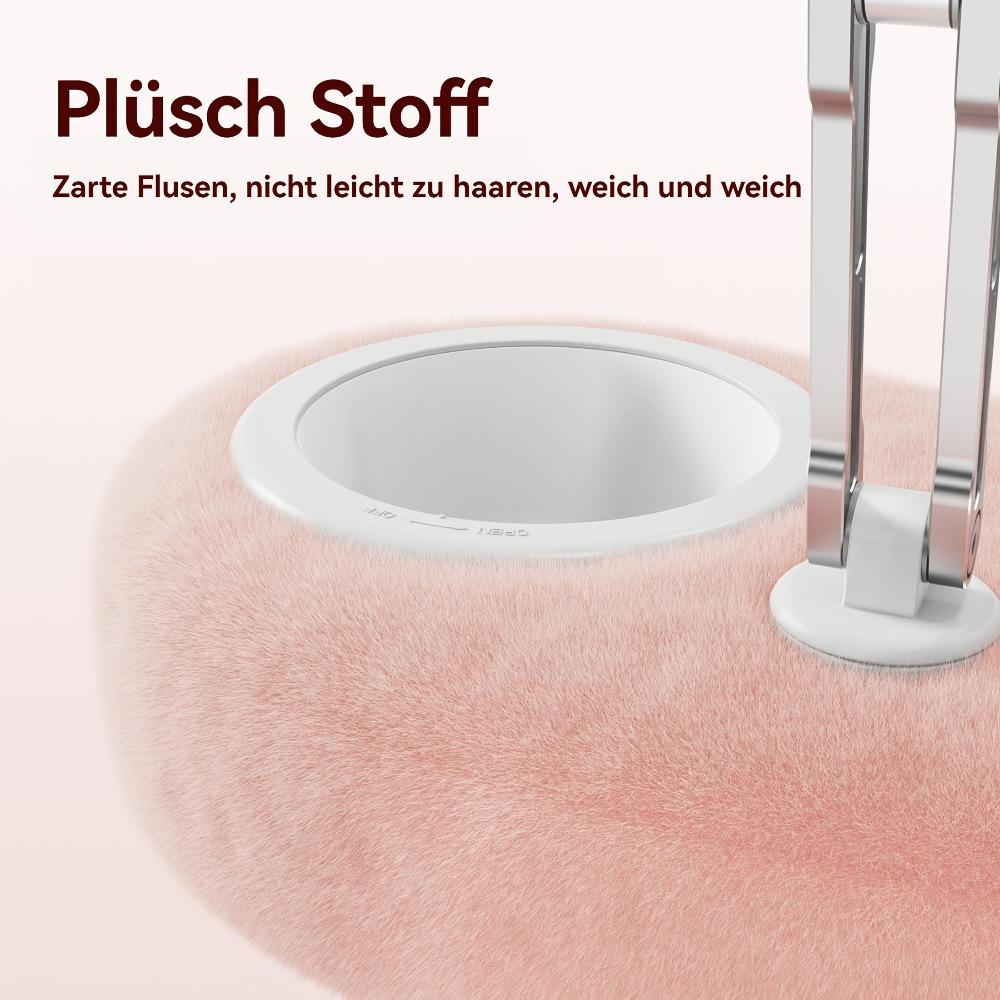 Plush Soft Tablet Pillow Stand Compatible With 5"-12.9" Kindle Ipad Phone/Tablet Google 360° Rotating Phone Holder For Bed