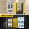 HoldPeak HP-5000A Portable Digital Luminance Meter 1-400,000Lux Range 0.1LUX/FC Resolution Data Logging with Backlight Feature
