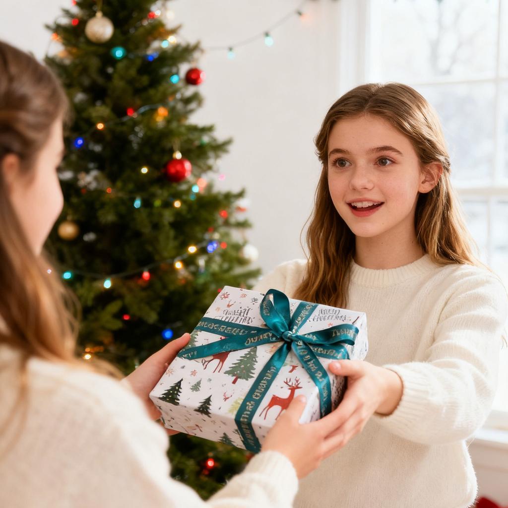 Weihnachtsgeschenkpapier, Kreatives Und Schönes Geschenkpapier