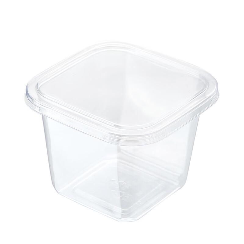 Pabei Disposable High-Transparency Square Dessert Cups