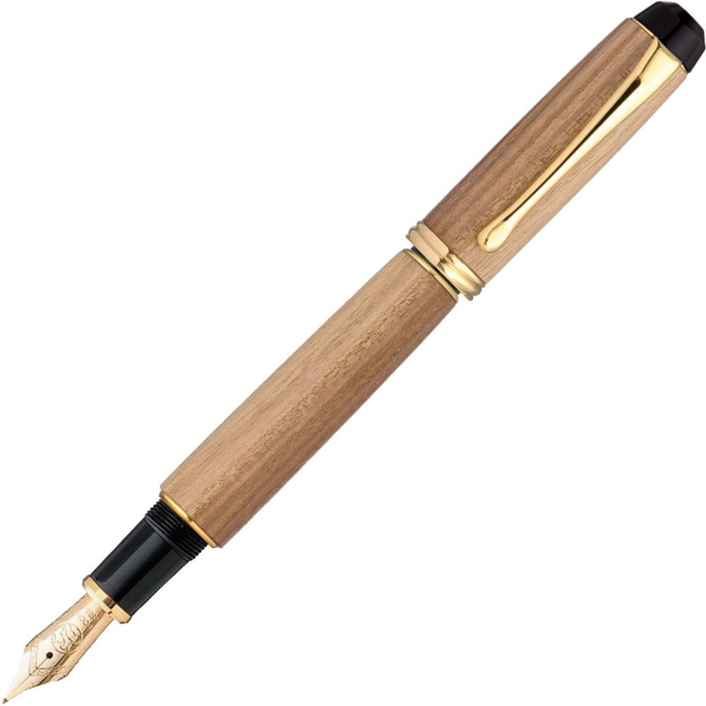 Kuretake Fountain Pen Yume Ginga Natural Wood Tamaki Kei (DBA140-8)