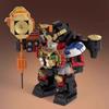 Small-Particle Building Blocks MOC SD Hero King GAOGAIGAR STAR Interstellar Assembly Toy Set