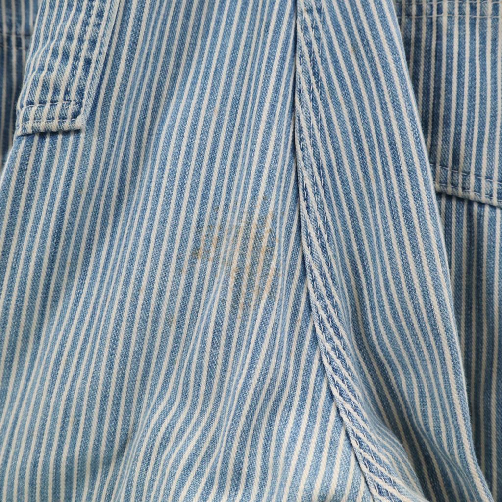 Big Ben 80s Made In USA Vintage Hickory Overall W34 BY WRANGLER Men's Used