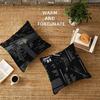 Black Ar 15 Ak47 Gun Cushion Cover Polyester Sofa Cushions Decorative Throw Pillows Home Decoration Pillowcover