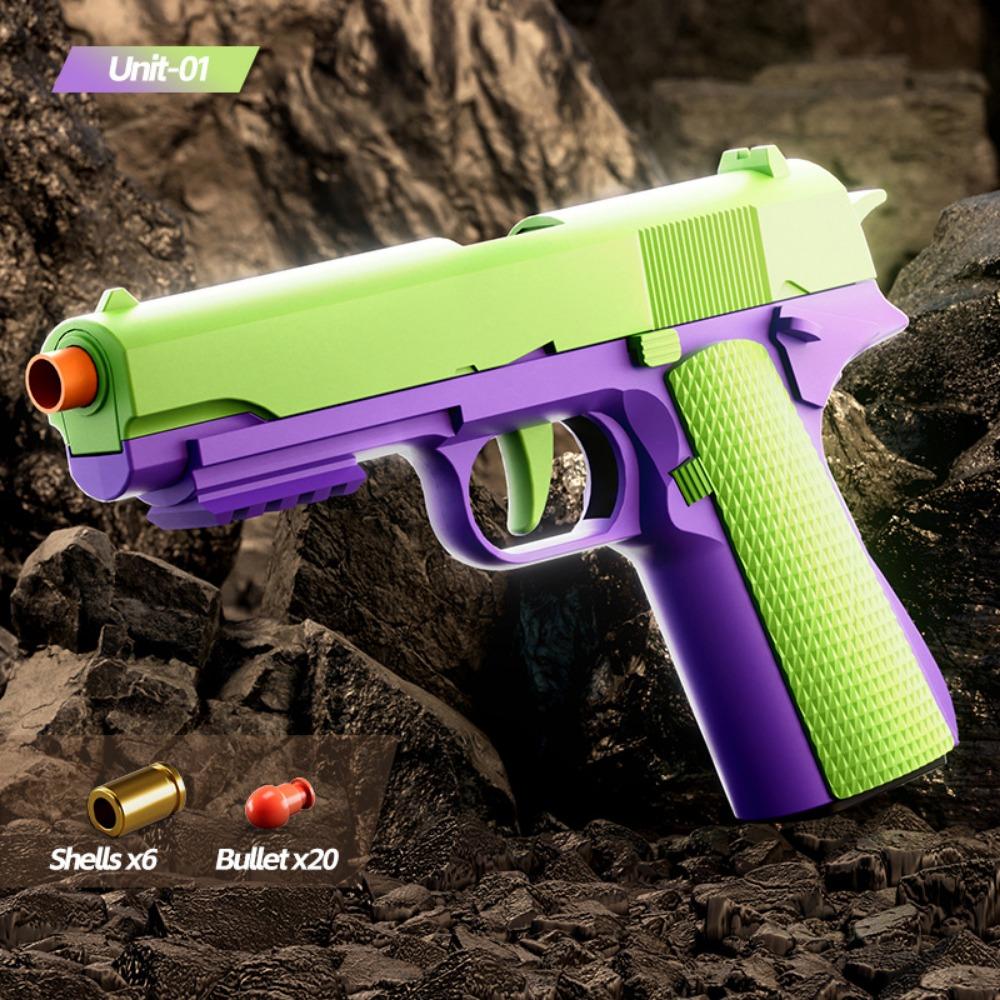 High-Quality Sig17/M1911 High-Quality Colt High-Quality Toy High-Quality Gun High-Quality Shoot High-Quality Soft High-Quality Bullet High-Quality