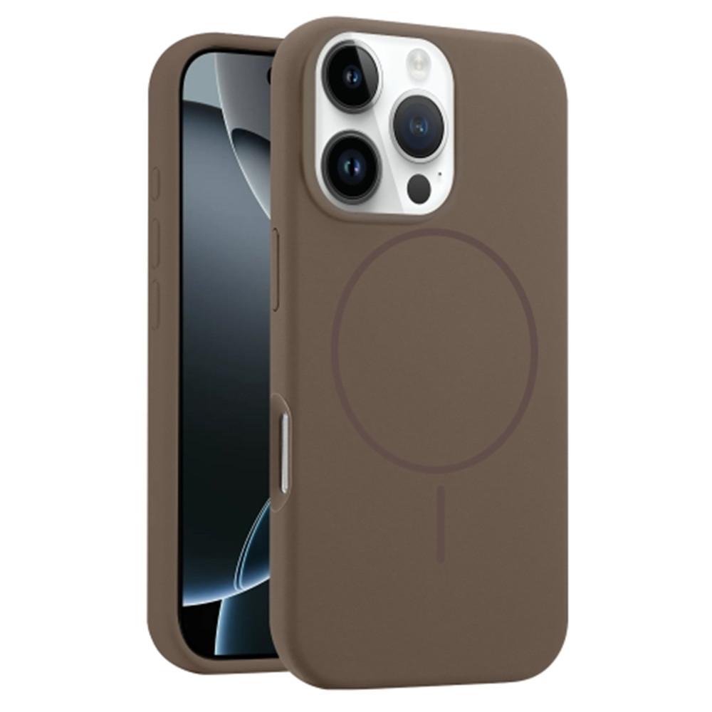For iPhone 15 Pro Max Case Compatible with MagSafe Liquid Silicone Anti-Drop Phone Cover