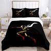 Casal One Punch Man All Season Duvet Cover Comforter Bedding Set Soft Quilt Cover and Pillowcases Teens Single/Double/Queen/King
