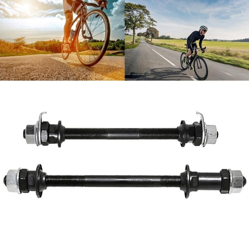 Bikes Repair Tool Accessory for Mountain Bike Bicycles Solid Axles Bicycles Front Rear Wheel Axles Bikes Wheel Hub Axles