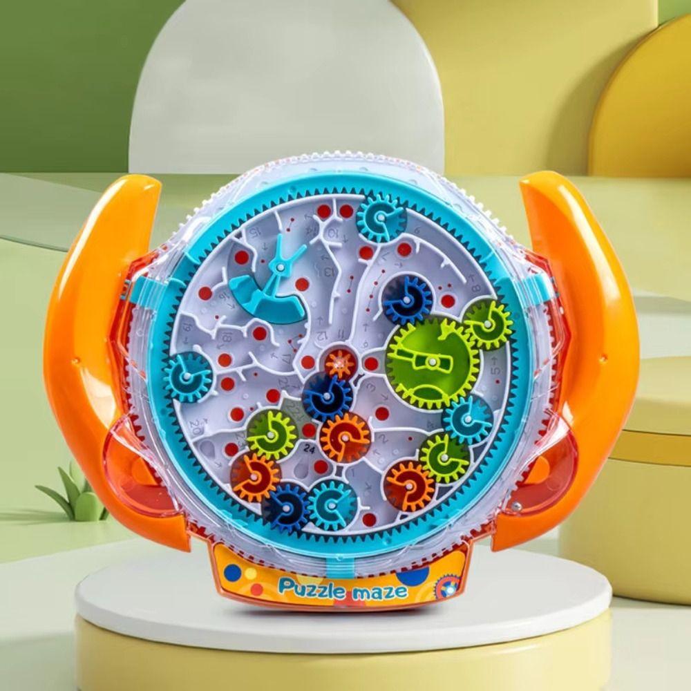 Rolling Ball Maze Board 3D Puzzle Logic Training Toy Gear Track Ball Brain Games